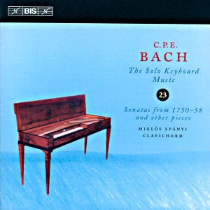C.P.E. Bach, Solo Keyboard Music Vol. 23 / BIS