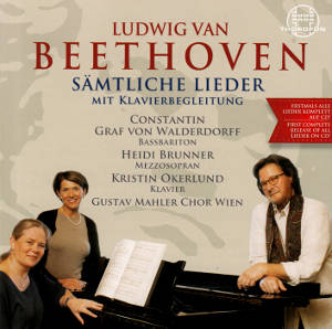 Ludwig van Beethoven Sämtliche Lieder mit Klavierbegleitung / Thorofon