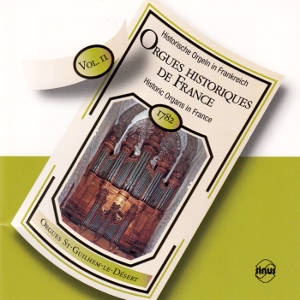 Historische Orgeln in Frankreich Vol. 11 / Sinus Historische Orgeln in Frankreich Vol. 11 / Sinus