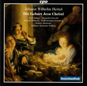 Johann Wilhelm Hertel, Die Geburt Christi / cpo