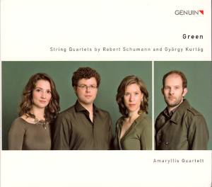 Green, String Quartets by Robert Schumann and György Kurtág / Genuin