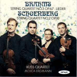 Brahms • Schönberg, Streichquartette / Onyx