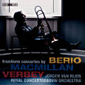 trombone concertos, by Berio, MacMillan, Verbey / BIS