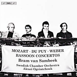 Mozart • Du Puy • Weber, Bassoon Concertos