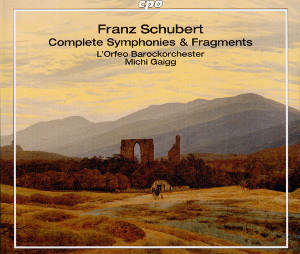 Franz Schubert, Complete Symphonies & Fragments