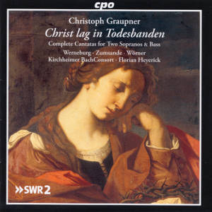 Christoph Graupner, Complete Cantatas for two sopranos and bass