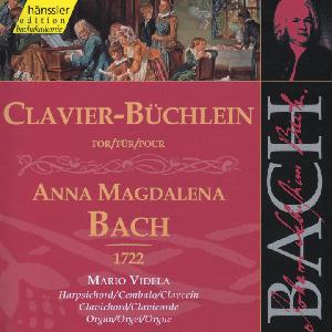 Clavier-Büchlein for Anna Magdalena Bach 1722 / hänssler CLASSIC