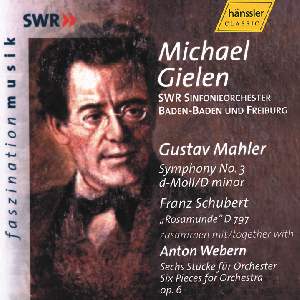 Michael Gielen, Mahler • Schubert • Webern / SWRmusic