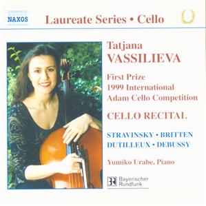 Tatjana Vassilieva - Cello Recital / Naxos