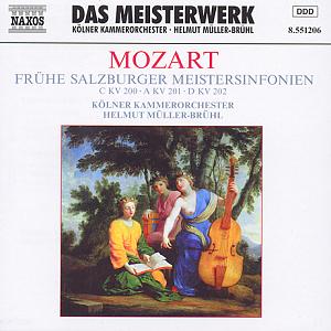 Mozart - Frühe Salzburger Meistersinfonien / Naxos Mozart - Frühe Salzburger Meistersinfonien / Naxos