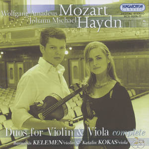 W.A. Mozart – J.M. Haydn Duos for Violin & Viola complete / Hungaroton