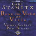 Carl Stamitz Duos for Violin & Viola Vol. 2 / Hungaroton