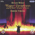 Hugo Wolf Wagner Paraphrases and Other Piano Pieces / Hungaroton
