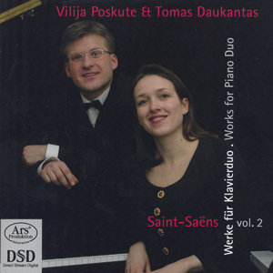 Charles-Camille Saint-Saëns Werke für 2 Klaviere und Klavier zu 4 Händen Vol. 2 / Ars Produktion Charles-Camille Saint-Saëns Werke für 2 Klaviere und Klavier zu 4 Händen Vol. 2 / Ars Produktion