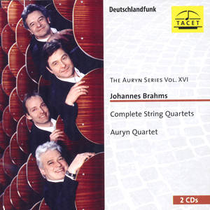 The Auryn Series Vol. XVI, Johannes Brahms - Complete String Quartets / Tacet