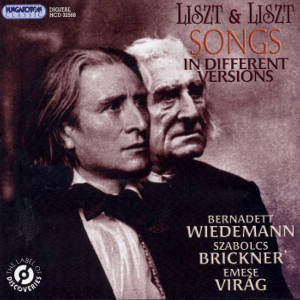 Ferenc Liszt Songs in different versions / Hungaroton