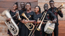 Afrika-Tag im Gasteig HP8 mit jungen Musikern aus Uganda, Foto: Geoffroy Schied