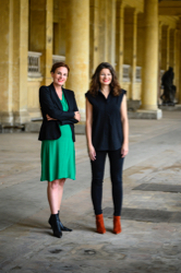 Heike Bohmann, Geschäftsführerin (li) und Dorothee Oberlinger, Intendantin (re) Foto: Stefan Gloede